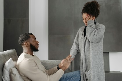 Showing empathy and not dismissing the ailing partner's expression of pain is part of dyadic coping. (Pexels) Showing empathy and not dismissing the ailing partner's expression of pain is part of dyadic coping. (Pexels)