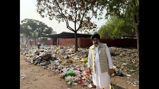 A protest will be staged in front of the local government department in case officials do not clear the file within a week, Bedi said. (HT Photo)