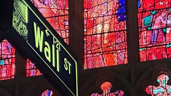 FILE - A sign marking Wall Street is shown near Trinity Church in New York's Financial District on Oct. 30, 2024. (AP Photo/Peter Morgan, File) (AP)