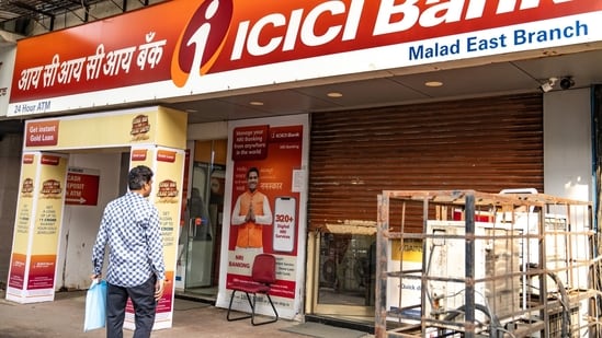 Chhath Puja 2024 bank holiday: Signage at an ICICI Bank Ltd. branch in Mumbai, India, on Thursday, Oct. 24, 2024. (Abeer Khan/Bloomberg)