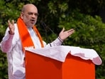 Amit Shah said the BJP would keep tribal people out of the purview of the UCC wherever it is implemented and if voted to power in Jharkhand. (HT PHOTO)