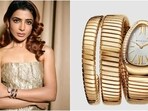 Samantha Ruth Prabhu wore a Bulgari Serpentine watch to the Honey Bunny screening. Samantha Ruth Prabhu wore a Bulgari Serpentine watch to the Honey Bunny screening.