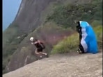 A skydiving instructor, fell to his death in Brazil after losing balance during a speed fly. A skydiving instructor, fell to his death in Brazil after losing balance during a speed fly.