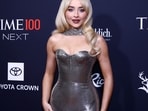 Sabrina Carpenter led voter engagement this election cycle, registering over 27,000 new voters and reaching 183,000 through her tour.
(Photo by Leonardo Munoz / AFP)
