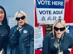 Madonna and daughter Lourdes Leon cast their votes (madonna/Instagram) Madonna and daughter Lourdes Leon cast their votes (madonna/Instagram)