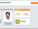 AP DSC Notification 2024 Live: The official website for AP DSC 2024 recruitment is apdsc.apcfss.in (Screenshot)