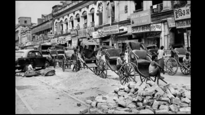 A scene in Calcutta in the 1980s. (Jayant Das/HT Archive) A scene in Calcutta in the 1980s. (Jayant Das/HT Archive)