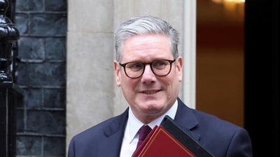 British Prime Minister Keir Starmer congratulated US President-elect Donald Trump on his electoral victory (REUTERS)
