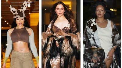 Cowhide print is a specific type of cow print, which has got a chokehold on fashion enthusiasts (Photos: Instagram)