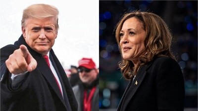 Donald Trump and Kamala Harris Donald Trump and Kamala Harris