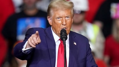 Donald Trump of the Republican Party won Florida for the third consecutive election. (AP) Donald Trump of the Republican Party won Florida for the third consecutive election. (AP)