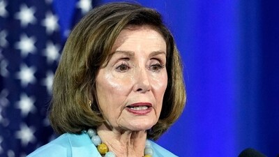 Nancy Pelosi speaks during an event in Washington. (AP file) Nancy Pelosi speaks during an event in Washington. (AP file)