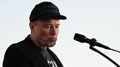 Elon Musk this year has gone all out in his support of Donald Trump. (AFP) Elon Musk this year has gone all out in his support of Donald Trump. (AFP)