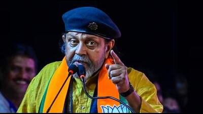 Mithun Chakraborty (Samir Jana/ Hindustan Times)
