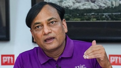 Chairman & MD of Axis My India Pradeep Gupta. ((PTI Photo) ) Chairman & MD of Axis My India Pradeep Gupta. ((PTI Photo) )