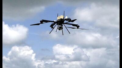 The policy also aims at establishing 20 drone remote pilot training organisations, 50 centres of excellence at engineering colleges, industrial training institutes and polytechnic institutions. (AP) The policy also aims at establishing 20 drone remote pilot training organisations, 50 centres of excellence at engineering colleges, industrial training institutes and polytechnic institutions. (AP)
