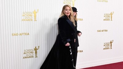 Christina Applegate arrives for the 29th Screen Actors Guild Awards. (AFP) Christina Applegate arrives for the 29th Screen Actors Guild Awards. (AFP)