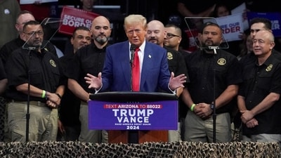 Donald Trump won the popular vote in the US election 2024. (REUTERS)