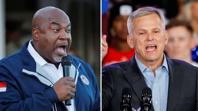 'Black Nazi' Mark Robinson loses North Carolina governor's race, defeated by Josh Stein (REUTERS/Jonathan Drake, REUTERS/Jonathan Drake) 'Black Nazi' Mark Robinson loses North Carolina governor's race, defeated by Josh Stein (REUTERS/Jonathan Drake, REUTERS/Jonathan Drake)
