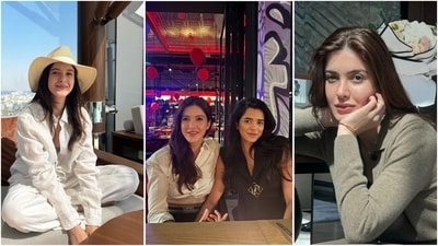 Shanaya Kapoor recently celebrated her birthday in Dubai, and her stunning travel diary has been making waves on social media. She shared new snapshots from her trip on Instagram, captioned, “perfect weekend getaway,” giving fans a glimpse into her fabulous celebration. (Instagram/@shanayakapoor02) Shanaya Kapoor recently celebrated her birthday in Dubai, and her stunning travel diary has been making waves on social media. She shared new snapshots from her trip on Instagram, captioned, “perfect weekend getaway,” giving fans a glimpse into her fabulous celebration. (Instagram/@shanayakapoor02)