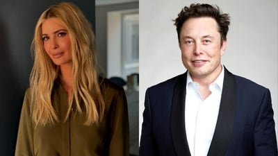 Ivanka Trump and Elon Musk will reportedly attend Donald Trump's election night watch party at Mar-a-Lago. (Instagram - The Museum of Space History ) Ivanka Trump and Elon Musk will reportedly attend Donald Trump's election night watch party at Mar-a-Lago. (Instagram - The Museum of Space History )