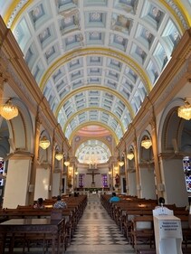 Inside view of the Our Lady of Angels Church (Photo: Shweta Sunny/HT)