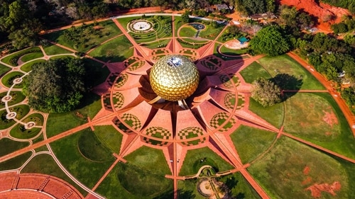 Auroville is an experimental township in the Viluppuram district of Tamil Nadu with some parts in Puducherry (Photo: Shutterstock)
