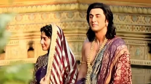 Sai Pallavi and Ranbir Kapoor as Sita and Ram