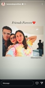 Kareena Kapoor via Instagram Stories. Kareena Kapoor via Instagram Stories.