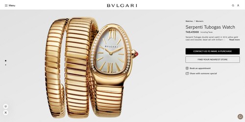 Samantha's Bulgari watch is worth  ₹45 lakh.