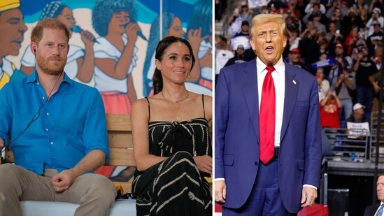 Donald Trump's 2nd term could be ‘bad news for Harry and Meghan,’ expert claims (Colombia Vice Presidency/Handout via REUTERS, photo by Anna Moneymaker / GETTY IMAGES NORTH AMERICA / Getty Images via AFP)