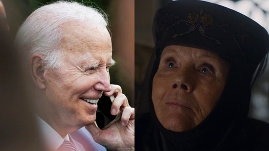 The Joe Biden "Tell Kamala. I want her to know it was me" meme echoes an iconic Game of Thrones moment. (X/Twitter)