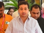 BJP leader Nitesh Rane. (Bhushan Koyande/HT Photo)