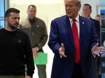 Donald Trump and Ukraine's President Volodymyr Zelenskyy Donald Trump and Ukraine's President Volodymyr Zelenskyy