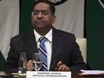 External affairs ministry spokesperson Randhir Jaiswal. (Photo from X) External affairs ministry spokesperson Randhir Jaiswal. (Photo from X)