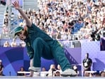 Raygun of Australia in action during the Paris Olympics.