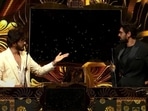 Teja Sajja and Rana Daggubati hosted the IIFA Utsavam awards together.