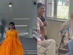 A woman’s suit in Japan catches the eye of locals with surprising reactions. A woman’s suit in Japan catches the eye of locals with surprising reactions.