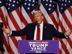 US Election Results LIVE: US President-elect Donald Trump speaks during an election night event at the Palm Beach Convention Center US Election Results LIVE: US President-elect Donald Trump speaks during an election night event at the Palm Beach Convention Center