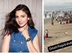 Anushka Sharma wished her fans on the occasion of Dala Chhath 2024. Anushka Sharma wished her fans on the occasion of Dala Chhath 2024.