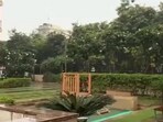 Artificial rain in Gurugram sector 82 (Screengrab) Artificial rain in Gurugram sector 82 (Screengrab)