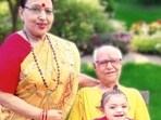 Sharda Sinha's last Facebook post for late husband Brajkishore Sinha included this picture.