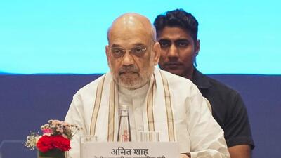 Amit Shah was speaking at the inaugural session of ‘Anti-Terror Conference-2024’ in the national Capital. (PTI photo) Amit Shah was speaking at the inaugural session of ‘Anti-Terror Conference-2024’ in the national Capital. (PTI photo)