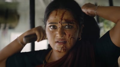 Anushka Shetty seems to play a ruthless woman in her next film Ghaati by Krish. Anushka Shetty seems to play a ruthless woman in her next film Ghaati by Krish.