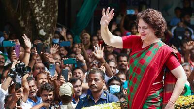 As the UDF candidate in the Wayanad Lok Sabha bypoll, Priyanka was responding to a query regarding the police raid on the hotel, which followed suspicions of black money being brought there. (ANI) As the UDF candidate in the Wayanad Lok Sabha bypoll, Priyanka was responding to a query regarding the police raid on the hotel, which followed suspicions of black money being brought there. (ANI)