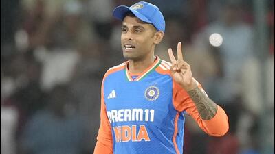 India captain Suryakumar Yadav. (AP) India captain Suryakumar Yadav. (AP)