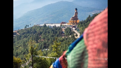Most people prefer visiting Bhutan in summer. but the mountains look beautiful in winter. (ADOBE STOCK)