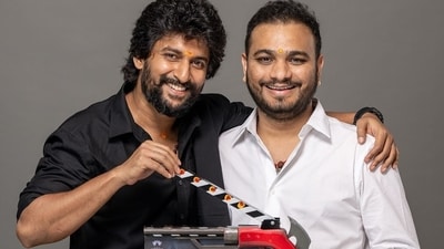 Nani and Srikanth Odela's The Paradise was launched on Dussehra.
