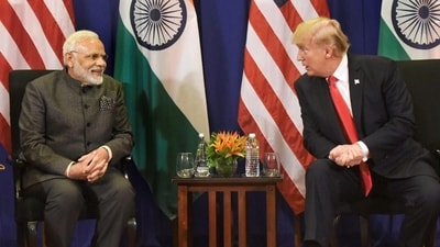 Narendra Modi, during the call, recalled memorable interactions during Donald Trump's first term. (PTI) Narendra Modi, during the call, recalled memorable interactions during Donald Trump's first term. (PTI)
