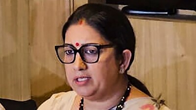 Former Union minister Smriti Irani addresses the media. (PTI file) Former Union minister Smriti Irani addresses the media. (PTI file)